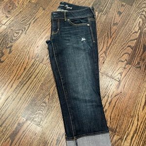 American Eagle Cropped Artist Jeans - 4 Regular